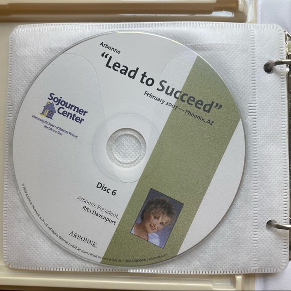 Arbonne “Lead to Succeed” 2007 Training CD Set - Picture 7 of 8
